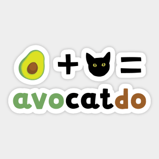 Avocatdo icon Sticker